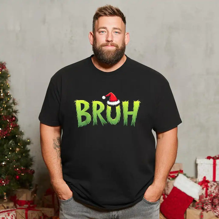 Christmas T Shirt for Men Big & Tall Men Xmas T Shirt T0 5DOJ 004 Men T Shirts Big and Tall Men Shirts Plus Size Short Sleeve Fashion Casual T Shirt Graphic Tee Shirts Tshirts