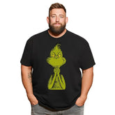 Christmas T Shirt for Men Big & Tall Men Xmas T Shirt T0 5DOJ 007 Men T Shirts Big and Tall Men Shirts Plus Size Short Sleeve Fashion Casual T Shirt Graphic Tee Shirts Tshirts - BigTallGuys