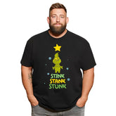 Christmas T Shirt for Men Big & Tall Men Xmas T Shirt T0 5DOJ 008 Men T Shirts Big and Tall Men Shirts Plus Size Short Sleeve Fashion Casual T Shirt Graphic Tee Shirts Tshirts - BigTallGuys