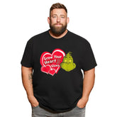 Christmas T Shirt for Men Big & Tall Men Xmas T Shirt T0 5DOJ 013 Men T Shirts Big and Tall Men Shirts Plus Size Short Sleeve Fashion Casual T Shirt Graphic Tee Shirts Tshirts - BigTallGuys