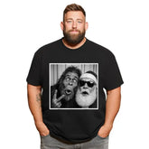 Christmas T Shirt for Men Big & Tall Men Xmas T Shirt T0 5DOM 001 Men T Shirts Big and Tall Men Shirts Plus Size Short Sleeve Fashion Casual T Shirt Graphic Tee Shirts Tshirts - BigTallGuys