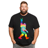 Christmas T Shirt for Men Big & Tall Men Xmas T Shirt T0 5DOM 002 Men T Shirts Big and Tall Men Shirts Plus Size Short Sleeve Fashion Casual T Shirt Graphic Tee Shirts Tshirts - BigTallGuys
