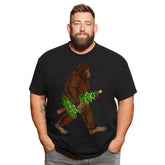 Christmas T Shirt for Men Big & Tall Men Xmas T Shirt T0 5DOM 010 Men T Shirts Big and Tall Men Shirts Plus Size Short Sleeve Fashion Casual T Shirt Graphic Tee Shirts Tshirts - BigTallGuys