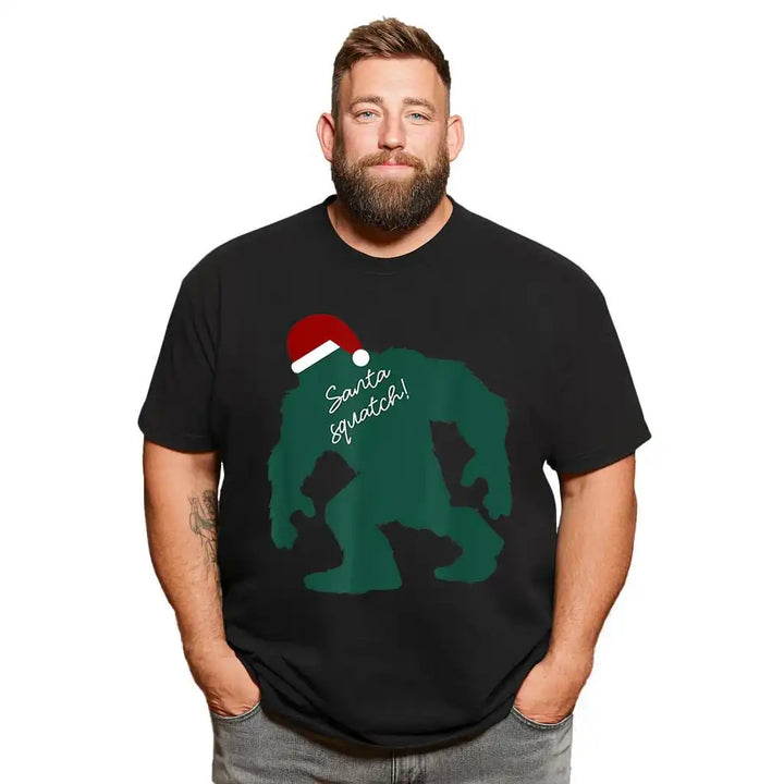 Christmas T Shirt for Men Big & Tall Men Xmas T Shirt T0 5DOM 015 Men T Shirts Big and Tall Men Shirts Plus Size Short Sleeve Fashion Casual T Shirt Graphic Tee Shirts Tshirts
