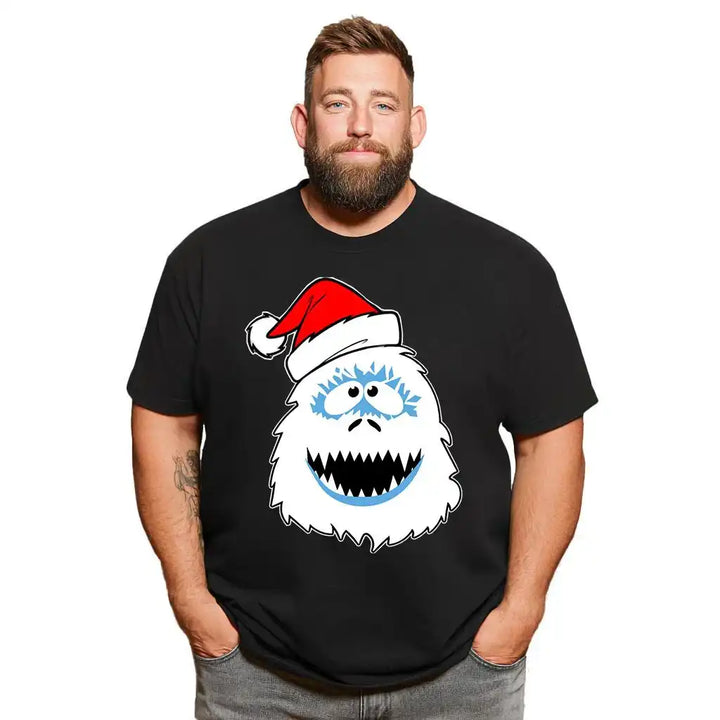 Christmas T Shirt for Men Big & Tall Men Xmas T Shirt T0 5DOM 019 Men T Shirts Big and Tall Men Shirts Plus Size Short Sleeve Fashion Casual T Shirt Graphic Tee Shirts Tshirts