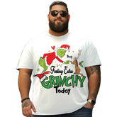 Christmas T Shirt for Men Big & Tall Men Xmas T Shirt T0 5DRE 014 Men T Shirts Big and Tall Men Shirts Plus Size Short Sleeve Fashion Casual T Shirt Graphic Tee Shirts Tshirts - BigTallGuys