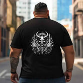 Skull Skeleton T2 5D2C 020 Men T Shirts Big and Tall Men Shirts Plus Size Short Sleeve Fashion Casual T Shirt Graphic Tee Shirts Tshirts