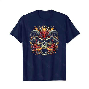 Skull Skeleton T0 5D2C 021 Men T Shirts Big and Tall Men Shirts Plus Size Short Sleeve Fashion Casual T Shirt Graphic Tee Shirts Tshirts