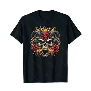 Skull Skeleton T0 5D2C 021 Men T Shirts Big and Tall Men Shirts Plus Size Short Sleeve Fashion Casual T Shirt Graphic Tee Shirts Tshirts