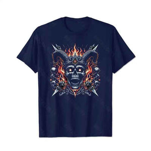 Skull Skeleton T0 5D2C 023 Men T Shirts Big and Tall Men Shirts Plus Size Short Sleeve Fashion Casual T Shirt Graphic Tee Shirts Tshirts