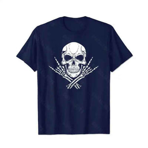 Skull Skeleton T0 5D2C 086 Men T Shirts Big and Tall Men Shirts Plus Size Short Sleeve Fashion Casual T Shirt Graphic Tee Shirts Tshirts