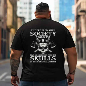 Skull Skeleton T2 5D2C 090 Men T Shirts Big and Tall Men Shirts Plus Size Short Sleeve Fashion Casual T Shirt Graphic Tee Shirts Tshirts