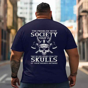 Skull Skeleton T2 5D2C 090 Men T Shirts Big and Tall Men Shirts Plus Size Short Sleeve Fashion Casual T Shirt Graphic Tee Shirts Tshirts