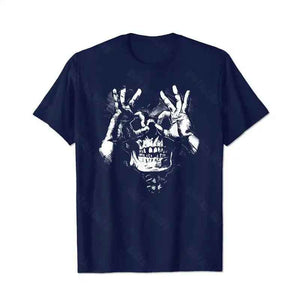 Skull Skeleton T0 5D2C 092 Men T Shirts Big and Tall Men Shirts Plus Size Short Sleeve Fashion Casual T Shirt Graphic Tee Shirts Tshirts