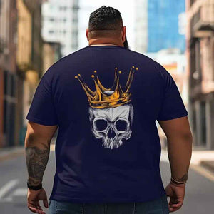 Skull Skeleton T2 5D2C 122 Men T Shirts Big and Tall Men Shirts Plus Size Short Sleeve Fashion Casual T Shirt Graphic Tee Shirts Tshirts