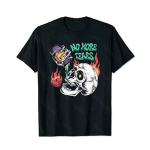 Skull Skeleton T0 5D2C 131 Men T Shirts Big and Tall Men Shirts Plus Size Short Sleeve Fashion Casual T Shirt Graphic Tee Shirts Tshirts
