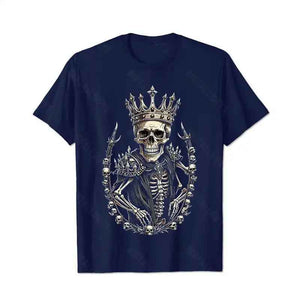 Skull Skeleton T0 5D2C 148 Men T Shirts Big and Tall Men Shirts Plus Size Short Sleeve Fashion Casual T Shirt Graphic Tee Shirts Tshirts
