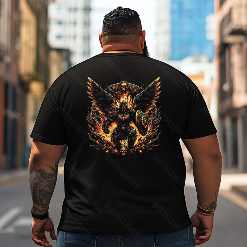 Skull Skeleton T2 5D2E 013 Men T Shirts Big and Tall Men Shirts Plus Size Short Sleeve Fashion Casual T Shirt Graphic Tee Shirts Tshirts