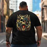 Skull Skeleton T2 5D2E 031 Men T Shirts Big and Tall Men Shirts Plus Size Short Sleeve Fashion Casual T Shirt Graphic Tee Shirts Tshirts