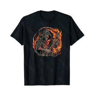 Skull Skeleton T0 5D2E 032 Men T Shirts Big and Tall Men Shirts Plus Size Short Sleeve Fashion Casual T Shirt Graphic Tee Shirts Tshirts