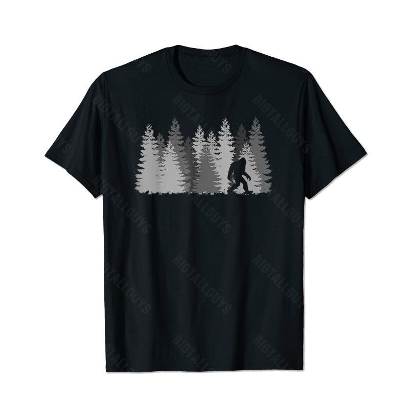 Bigfoot Sasquatch Yeti T0 5D2F 004 Men T Shirts Big and Tall Men Shirts Plus Size Short Sleeve Fashion Casual T Shirt Graphic Tee Shirts Tshirts