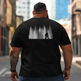 Bigfoot Sasquatch Yeti T2 5D2F 004 Men T Shirts Big and Tall Men Shirts Plus Size Short Sleeve Fashion Casual T Shirt Graphic Tee Shirts Tshirts