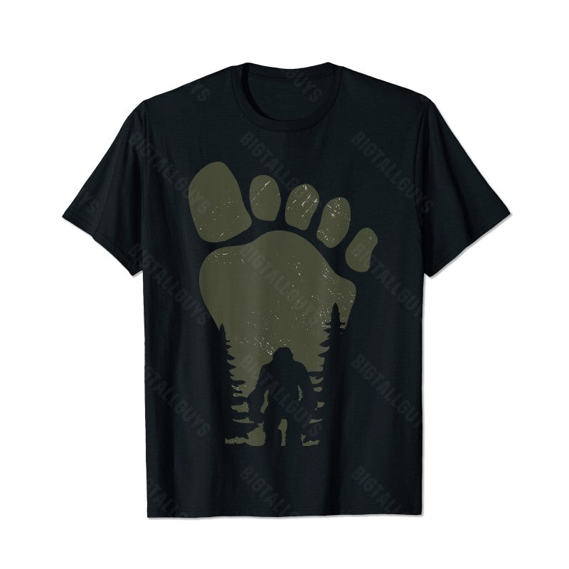 Bigfoot Sasquatch Yeti T0 5D2F 005 Men T Shirts Big and Tall Men Shirts Plus Size Short Sleeve Fashion Casual T Shirt Graphic Tee Shirts Tshirts