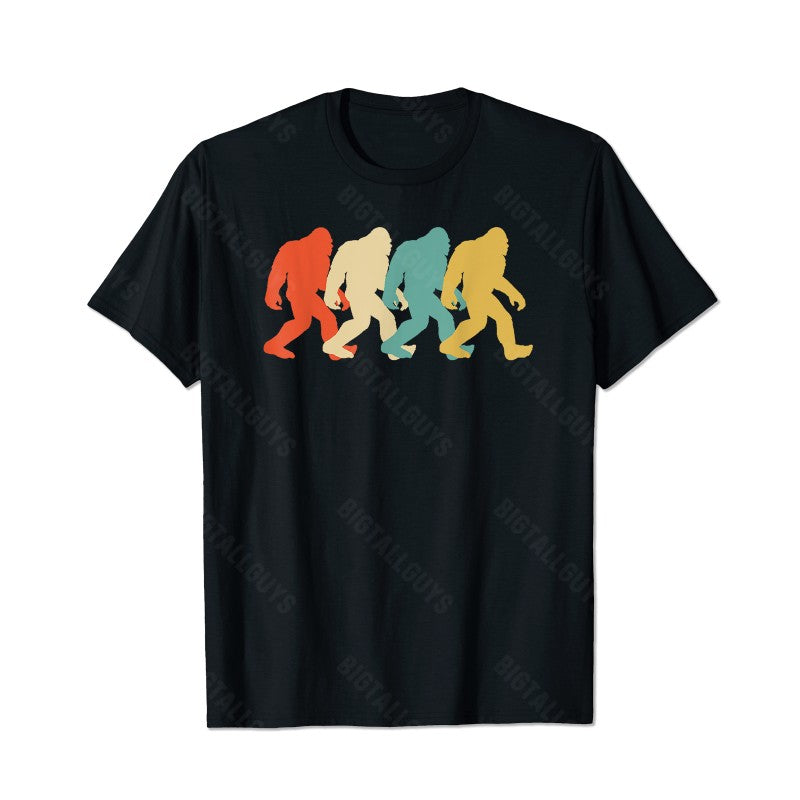 Bigfoot Sasquatch Yeti T0 5D2F 008 Men T Shirts Big and Tall Men Shirts Plus Size Short Sleeve Fashion Casual T Shirt Graphic Tee Shirts Tshirts