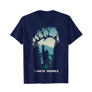 Bigfoot Sasquatch Yeti T0 5D2F 010 Men T Shirts Big and Tall Men Shirts Plus Size Short Sleeve Fashion Casual T Shirt Graphic Tee Shirts Tshirts