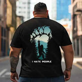 Bigfoot Sasquatch Yeti T2 5D2F 010 Men T Shirts Big and Tall Men Shirts Plus Size Short Sleeve Fashion Casual T Shirt Graphic Tee Shirts Tshirts