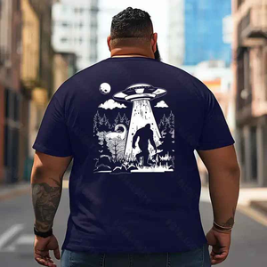 Bigfoot Sasquatch Yeti T2 5D2F 012 Men T Shirts Big and Tall Men Shirts Plus Size Short Sleeve Fashion Casual T Shirt Graphic Tee Shirts Tshirts