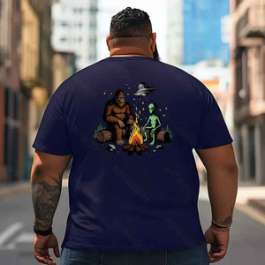 Bigfoot Sasquatch Yeti T2 5D2F 013 Men T Shirts Big and Tall Men Shirts Plus Size Short Sleeve Fashion Casual T Shirt Graphic Tee Shirts Tshirts