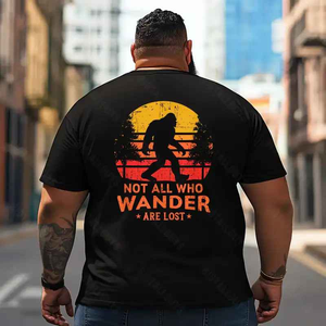 Bigfoot Sasquatch Yeti T2 5D2F 015 Men T Shirts Big and Tall Men Shirts Plus Size Short Sleeve Fashion Casual T Shirt Graphic Tee Shirts Tshirts