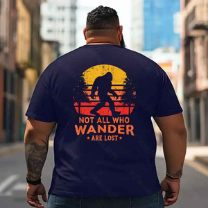 Bigfoot Sasquatch Yeti T2 5D2F 015 Men T Shirts Big and Tall Men Shirts Plus Size Short Sleeve Fashion Casual T Shirt Graphic Tee Shirts Tshirts