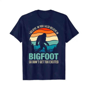 Bigfoot Sasquatch Yeti T0 5D2F 018 Men T Shirts Big and Tall Men Shirts Plus Size Short Sleeve Fashion Casual T Shirt Graphic Tee Shirts Tshirts