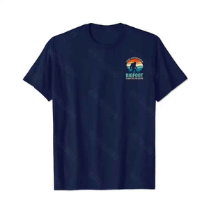 Bigfoot Sasquatch Yeti T2 5D2F 018 Men T Shirts Big and Tall Men Shirts Plus Size Short Sleeve Fashion Casual T Shirt Graphic Tee Shirts Tshirts