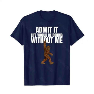 Bigfoot Sasquatch Yeti T0 5D2F 019 Men T Shirts Big and Tall Men Shirts Plus Size Short Sleeve Fashion Casual T Shirt Graphic Tee Shirts Tshirts