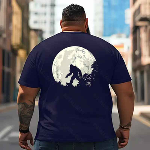 Bigfoot Sasquatch Yeti T2 5D2F 021 Men T Shirts Big and Tall Men Shirts Plus Size Short Sleeve Fashion Casual T Shirt Graphic Tee Shirts Tshirts