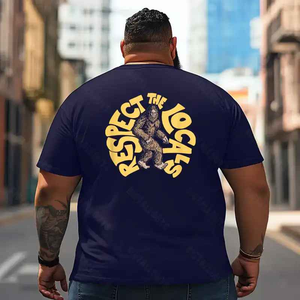 Bigfoot Sasquatch Yeti T2 5D2F 022 Men T Shirts Big and Tall Men Shirts Plus Size Short Sleeve Fashion Casual T Shirt Graphic Tee Shirts Tshirts
