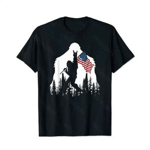 Bigfoot Sasquatch Yeti T0 5D2F 024 Men T Shirts Big and Tall Men Shirts Plus Size Short Sleeve Fashion Casual T Shirt Graphic Tee Shirts Tshirts