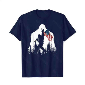 Bigfoot Sasquatch Yeti T0 5D2F 024 Men T Shirts Big and Tall Men Shirts Plus Size Short Sleeve Fashion Casual T Shirt Graphic Tee Shirts Tshirts