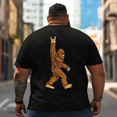 Bigfoot Sasquatch Yeti T2 5D2F 025 Men T Shirts Big and Tall Men Shirts Plus Size Short Sleeve Fashion Casual T Shirt Graphic Tee Shirts Tshirts