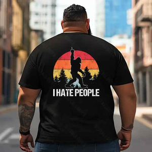 Bigfoot Sasquatch Yeti T2 5D2F 027 Men T Shirts Big and Tall Men Shirts Plus Size Short Sleeve Fashion Casual T Shirt Graphic Tee Shirts Tshirts