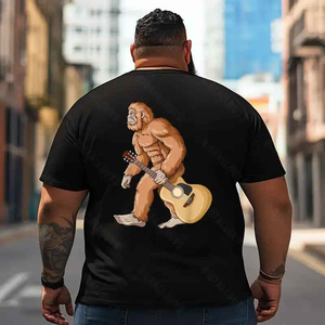 Bigfoot Sasquatch Yeti T2 5D2F 031 Men T Shirts Big and Tall Men Shirts Plus Size Short Sleeve Fashion Casual T Shirt Graphic Tee Shirts Tshirts