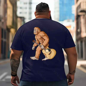 Bigfoot Sasquatch Yeti T2 5D2F 031 Men T Shirts Big and Tall Men Shirts Plus Size Short Sleeve Fashion Casual T Shirt Graphic Tee Shirts Tshirts