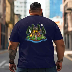 Bigfoot Sasquatch Yeti T2 5D2F 032 Men T Shirts Big and Tall Men Shirts Plus Size Short Sleeve Fashion Casual T Shirt Graphic Tee Shirts Tshirts