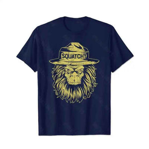 Bigfoot Sasquatch Yeti T0 5D2F 036 Men T Shirts Big and Tall Men Shirts Plus Size Short Sleeve Fashion Casual T Shirt Graphic Tee Shirts Tshirts
