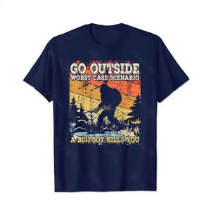 Bigfoot Sasquatch Yeti T0 5D2F 039 Men T Shirts Big and Tall Men Shirts Plus Size Short Sleeve Fashion Casual T Shirt Graphic Tee Shirts Tshirts