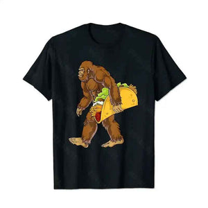 Bigfoot Sasquatch Yeti T0 5D2F 041 Men T Shirts Big and Tall Men Shirts Plus Size Short Sleeve Fashion Casual T Shirt Graphic Tee Shirts Tshirts