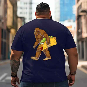Bigfoot Sasquatch Yeti T2 5D2F 041 Men T Shirts Big and Tall Men Shirts Plus Size Short Sleeve Fashion Casual T Shirt Graphic Tee Shirts Tshirts